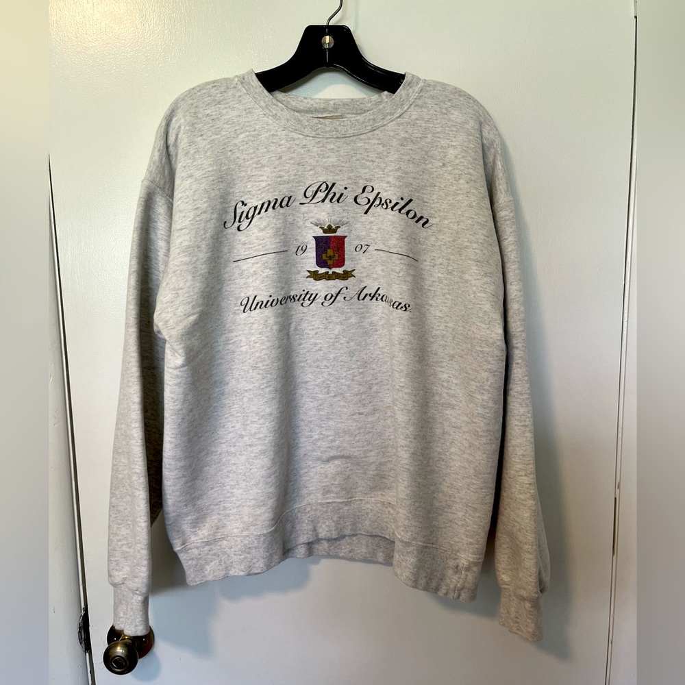 University of Arkansas SigEp Pullover Sweatshirt